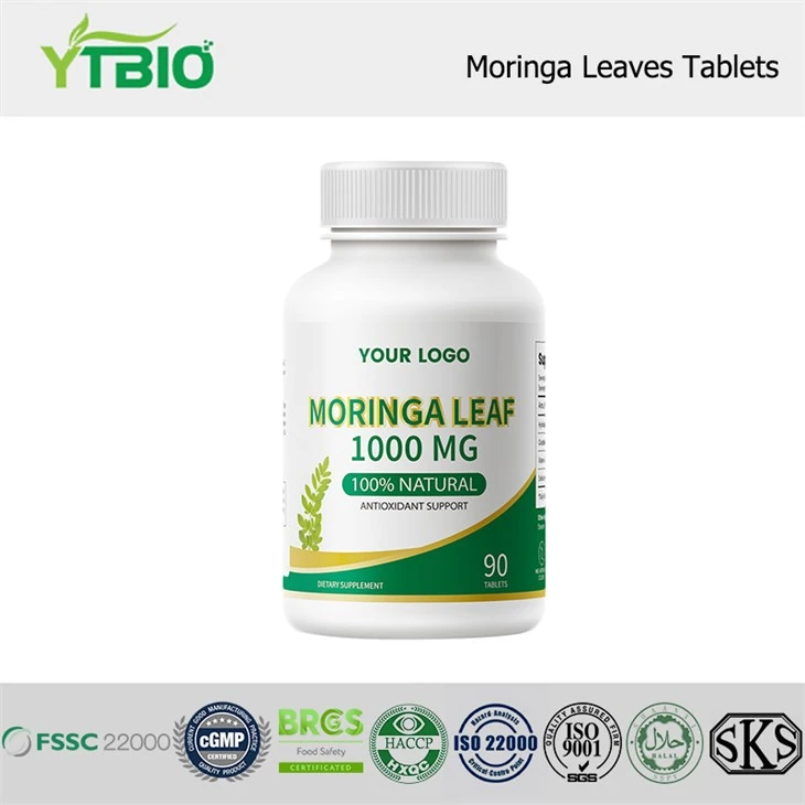 Pastilles de fulla de moringa